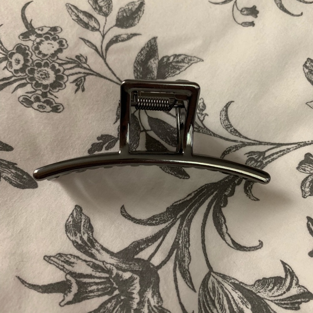 Hematite Claw Hair Clip